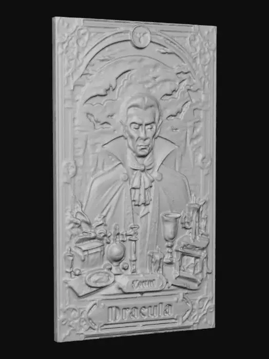3D model for dracurla card