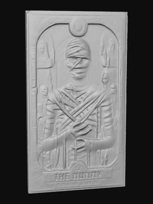 3D model for the mummy