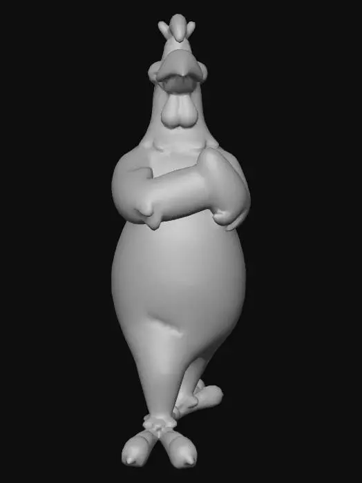 3D model for foghorn leg horn