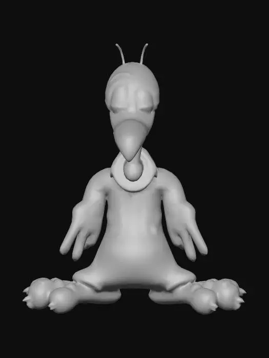 3D model for beacky buzzard