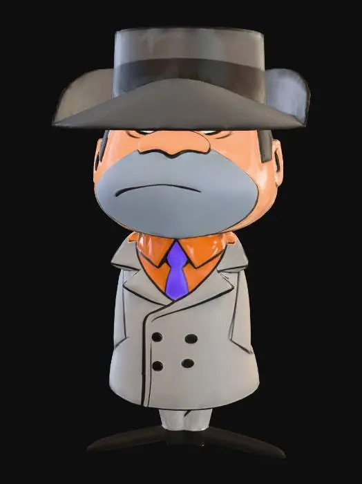 3D model for gangster loony toon