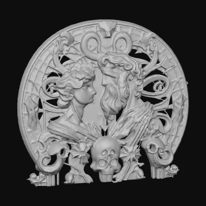 3D model for Hades and Persephone.