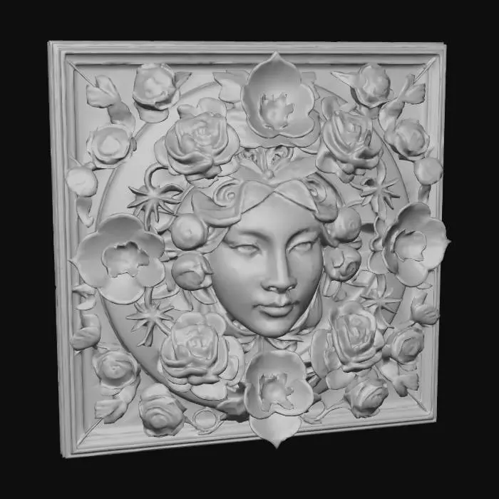 3D model for flower child