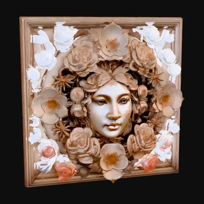 3D model for flower child