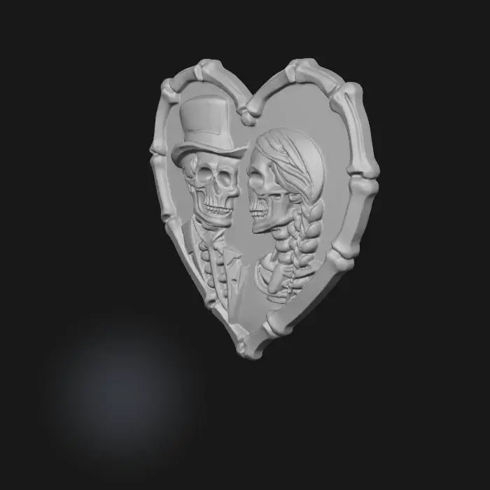 3D model for love till death