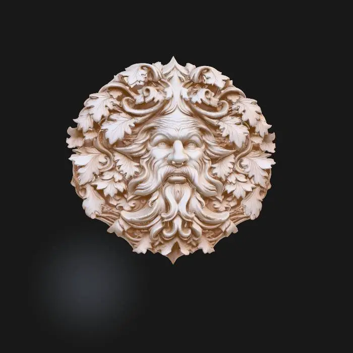 3D model for forest wise man 4