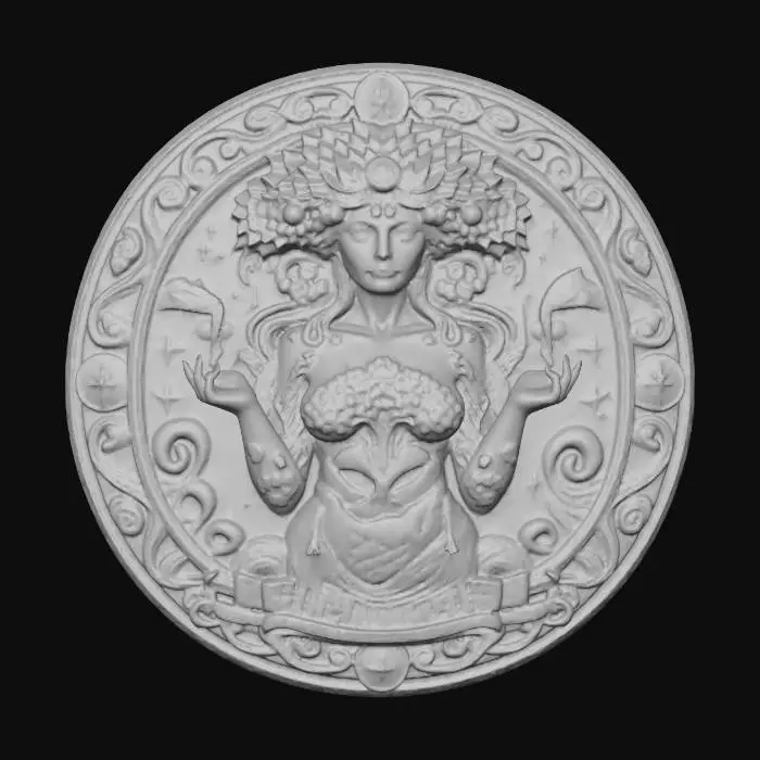 3D model for mothrt earth