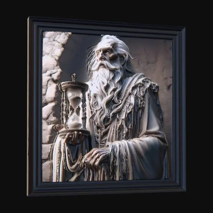 3D model for father time