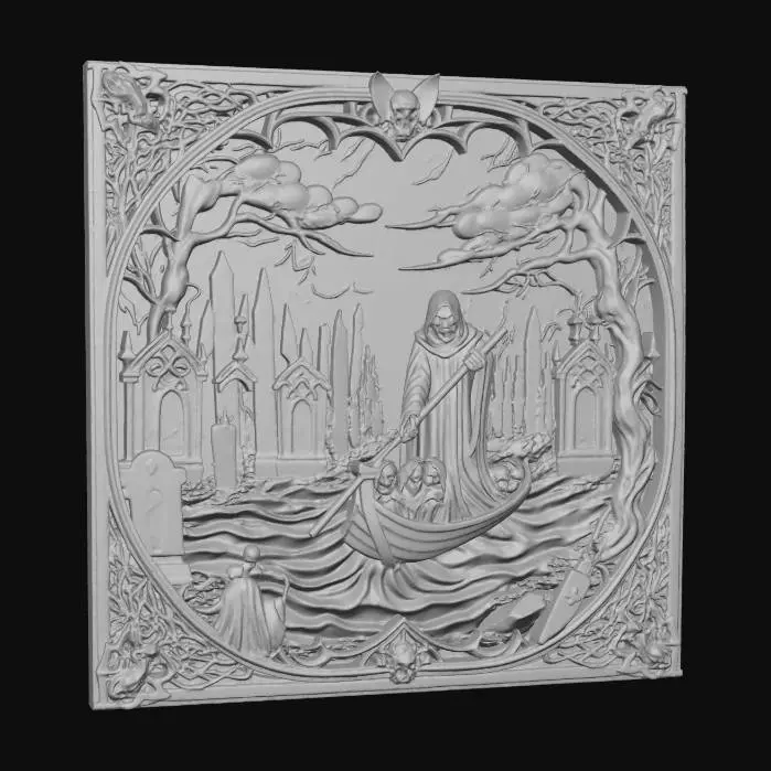 3D model for Ferry of Shadows