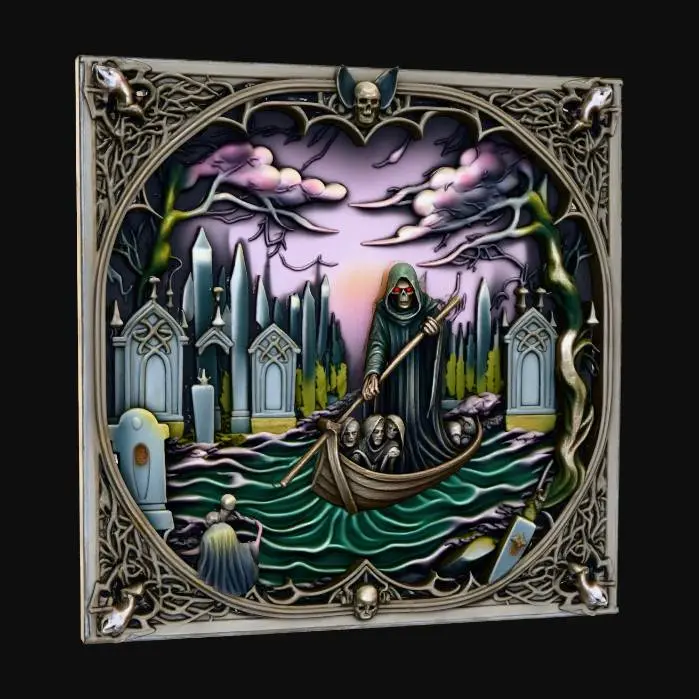 3D model for Ferry of Shadows