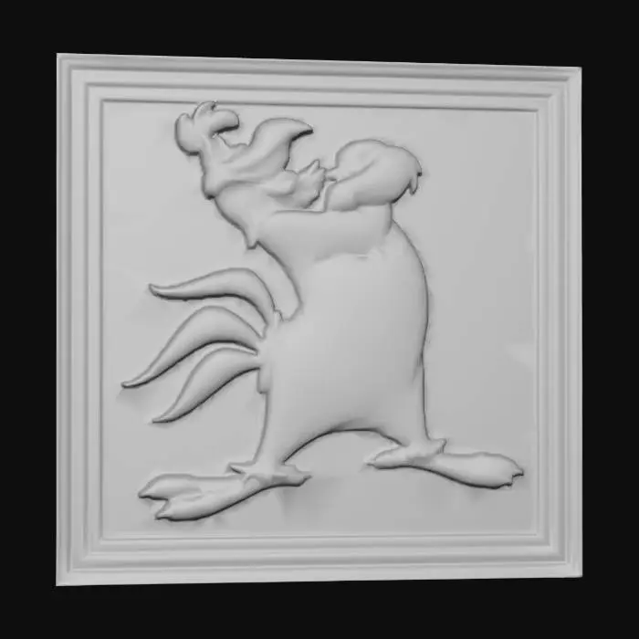 3D model for Foghorn Leghorn