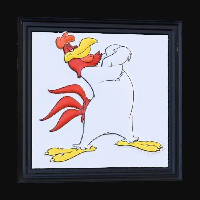 3D model for Foghorn Leghorn