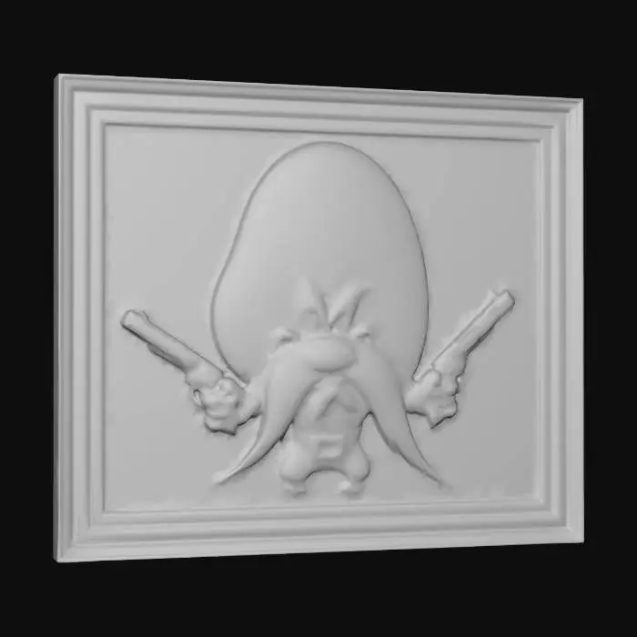 3D model for Yosemite Sam
