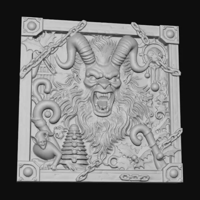 3D model for chained demon