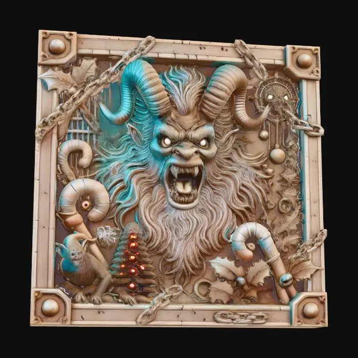 3D model for chained demon