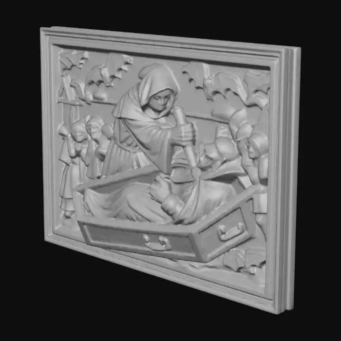 3D model for death of dracula