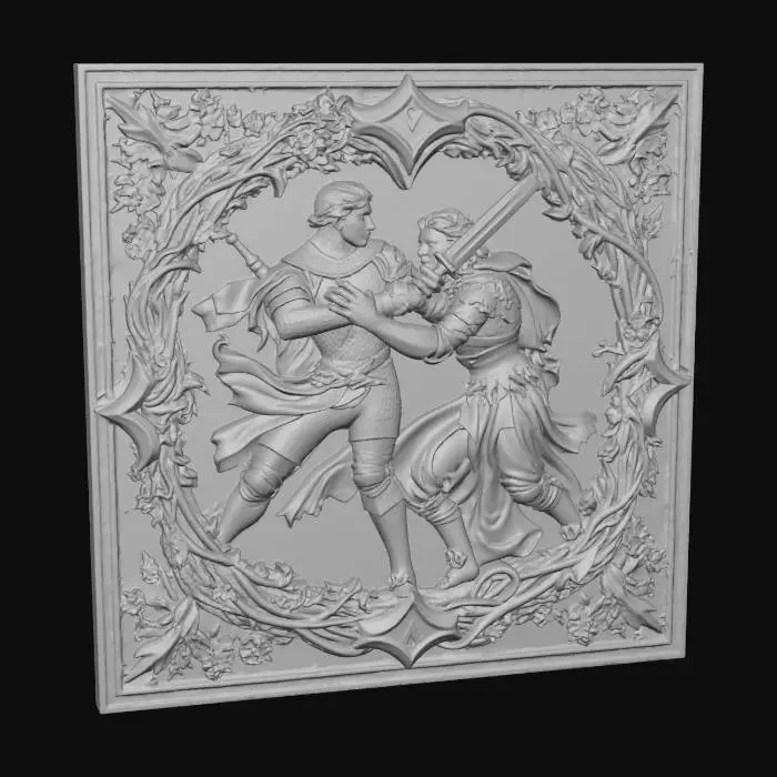 3D model for Duel of Knights