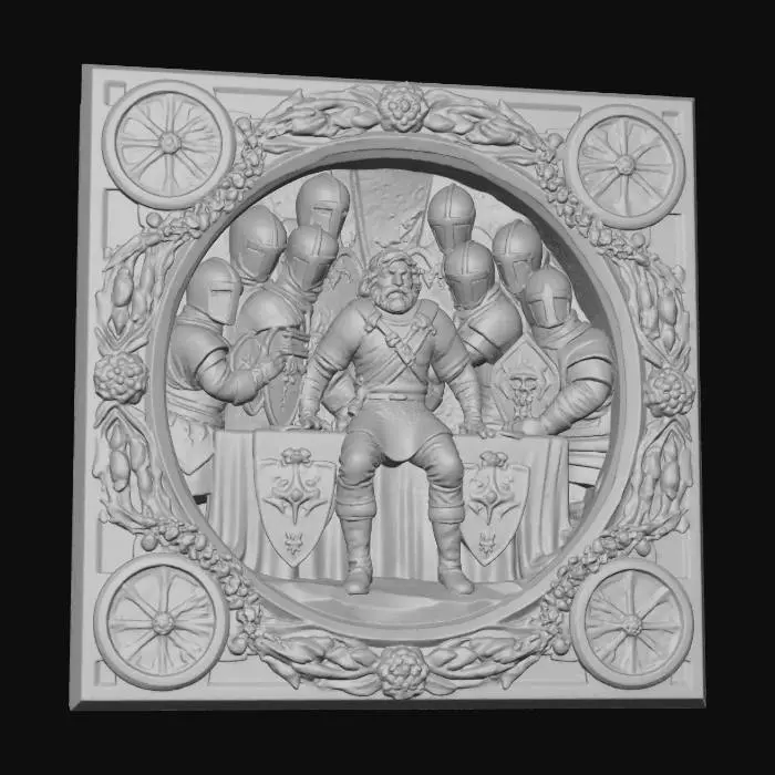3D model for Council of Knights