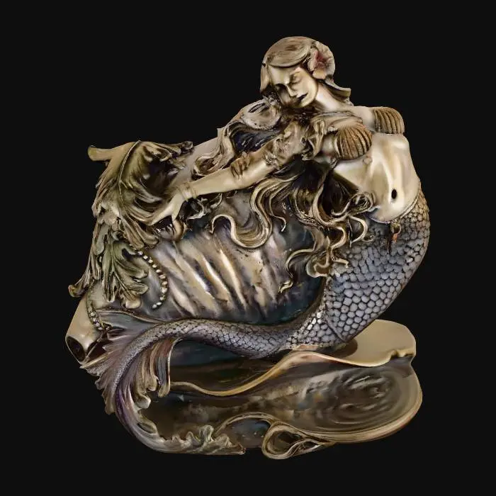 3D model for mermaid 449