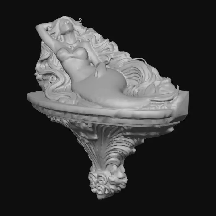3D model for mermaid 24