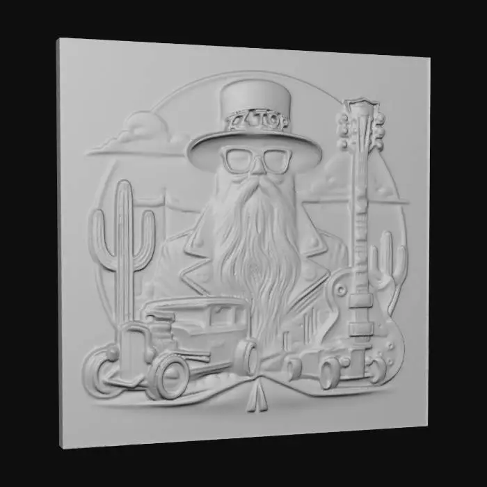 3D model for zztop