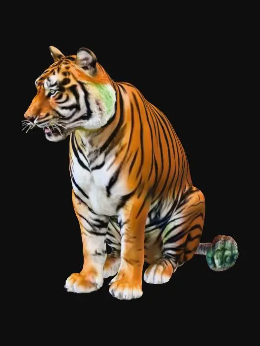 3D model for Majestic Tiger in the Wild