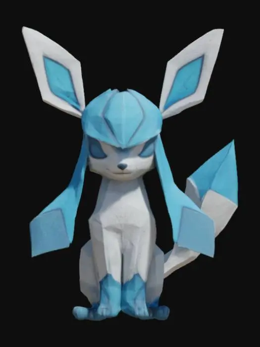 3D model for Glaceon