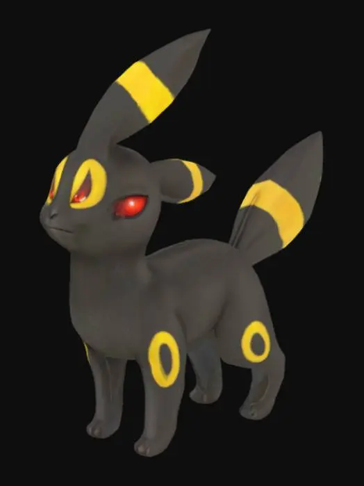 3D model for Umbreon