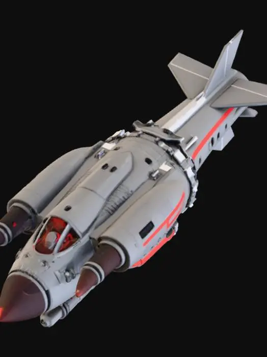 3D model for jetpack bazooka roblox