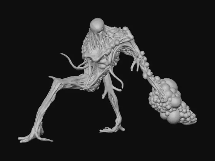 3D model for Amorphous Wanderer Exploder Dead space