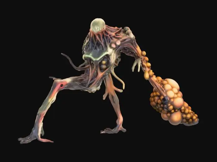 3D model for Amorphous Wanderer Exploder Dead space