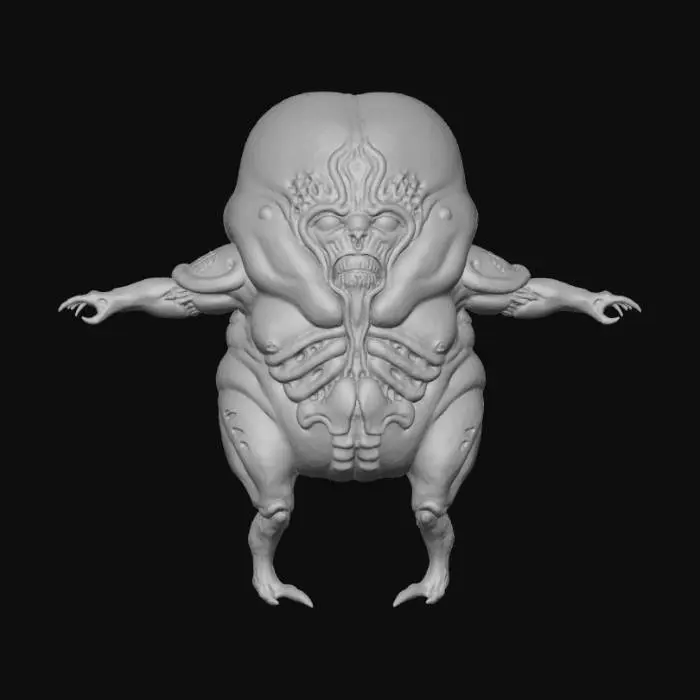 3D model for Monstrous Visage scorn