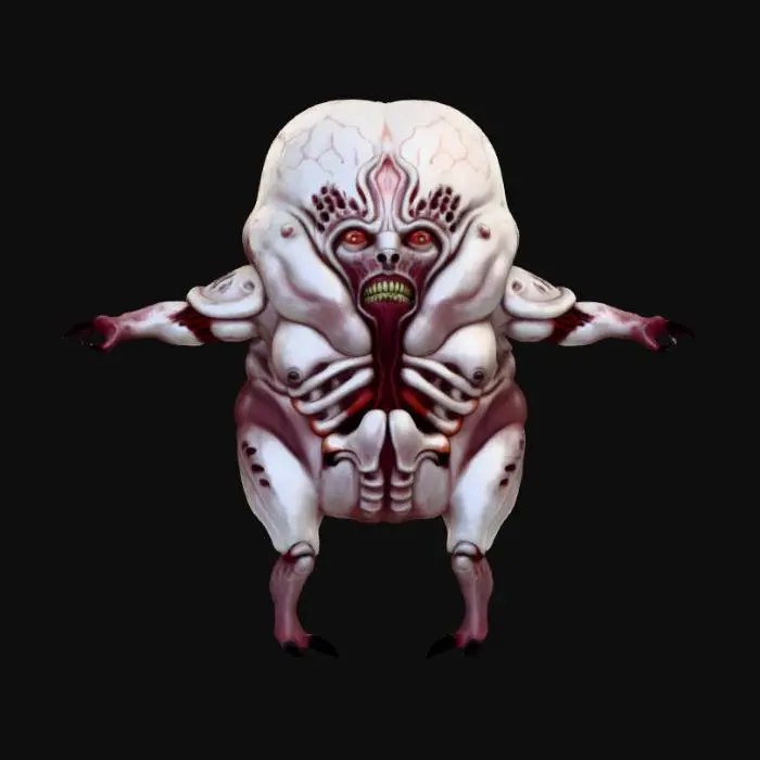 3D model for Monstrous Visage scorn