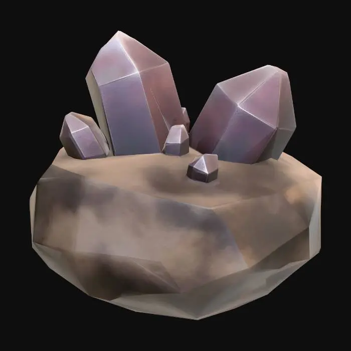 3D model for Floating Geode