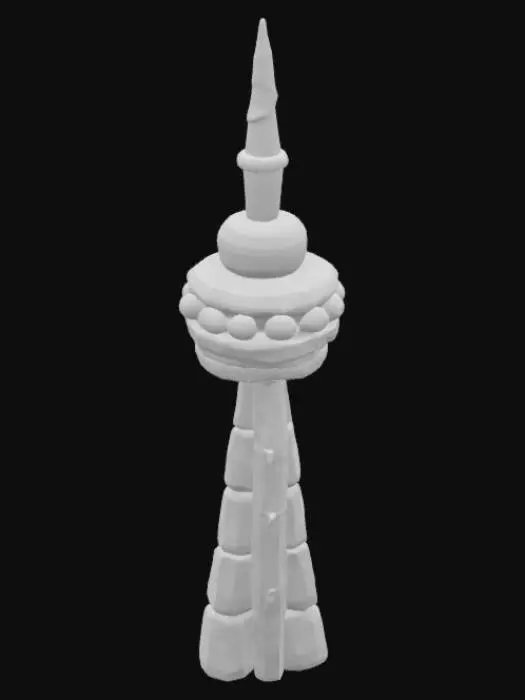 3D model for Candy CN Tower