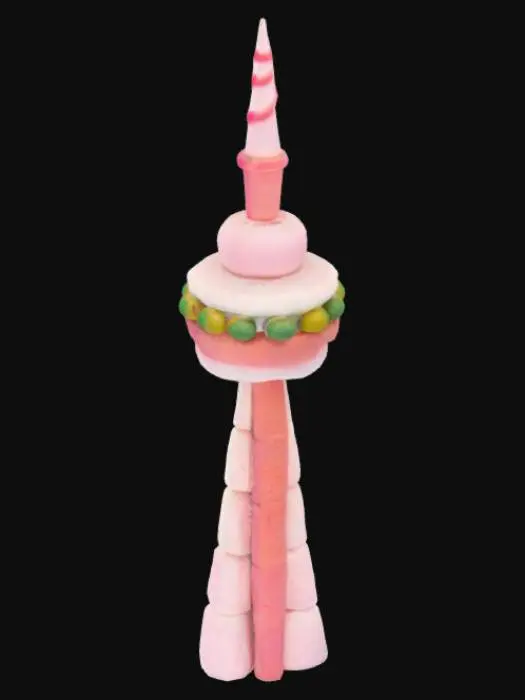 3D model for Candy CN Tower
