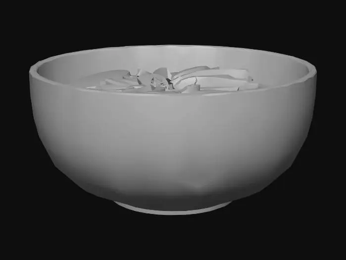 3D model for Tteokguk Delight