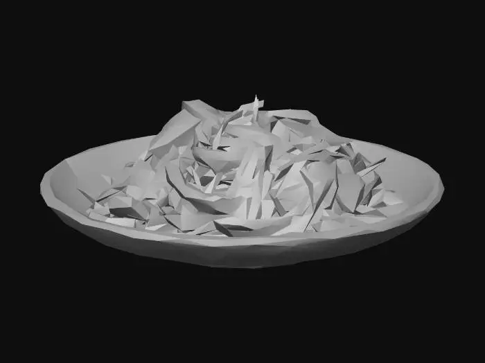 3D model for Japchae Delight