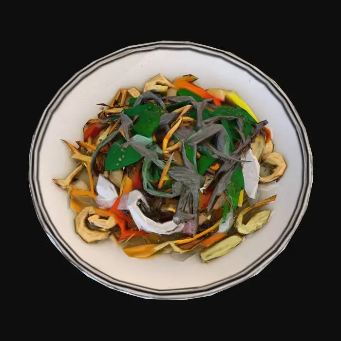 3D model for Japchae Delight