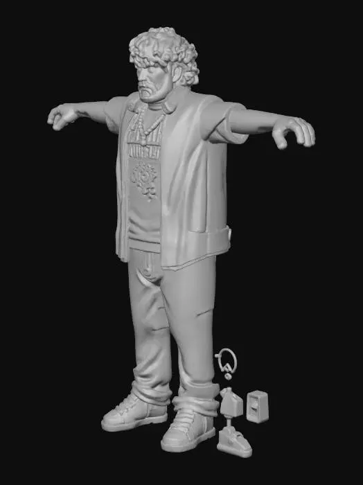 3D model for Pixel Character Design