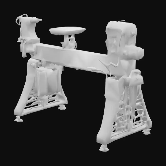 3D model for Lathe