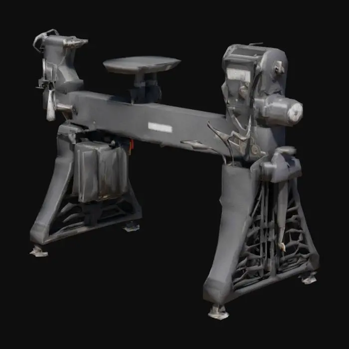 3D model for Lathe