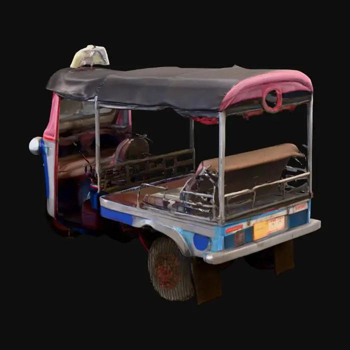 3D model for Tuk-Tuk in Motion