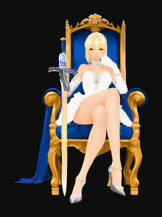 3D model for Regal Ascendancy hojo tsukasa