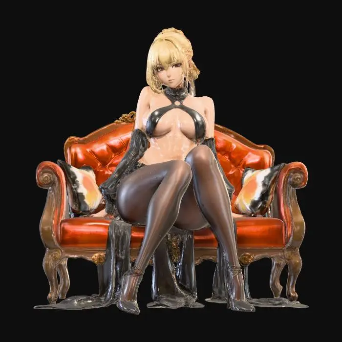 3D model for Elegance in Shadows