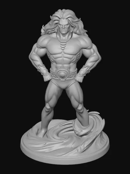 3D model for THE CHAMPION - ELDERS OF THE UNIVERSE - BY RAIAL