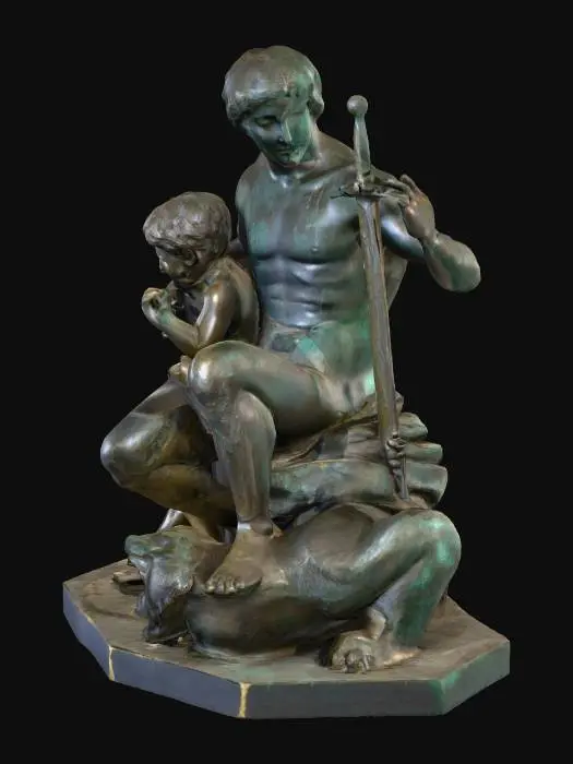 3D model for Warrior Protector