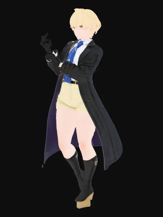 3D model for Detective's Resolve