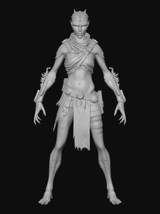 3D model for Stalker Warrior