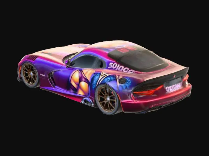 3D model for 2013 Dodge Viper